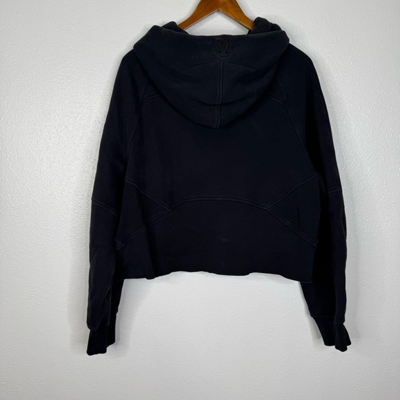 Lululemon Scuba Oversized 1/2 Zip Hoodie Black Size Xlarge/Xxlarge - Picture 5 of 9